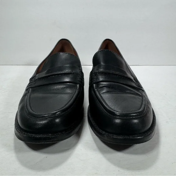 Madewell The Elinor Loafer In Black Leather Women Size 7 - Picture 3 of 11